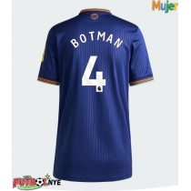 Camiseta Newcastle United Sven Botman #4 Tercera Equipación para mujer 2025-26 manga corta